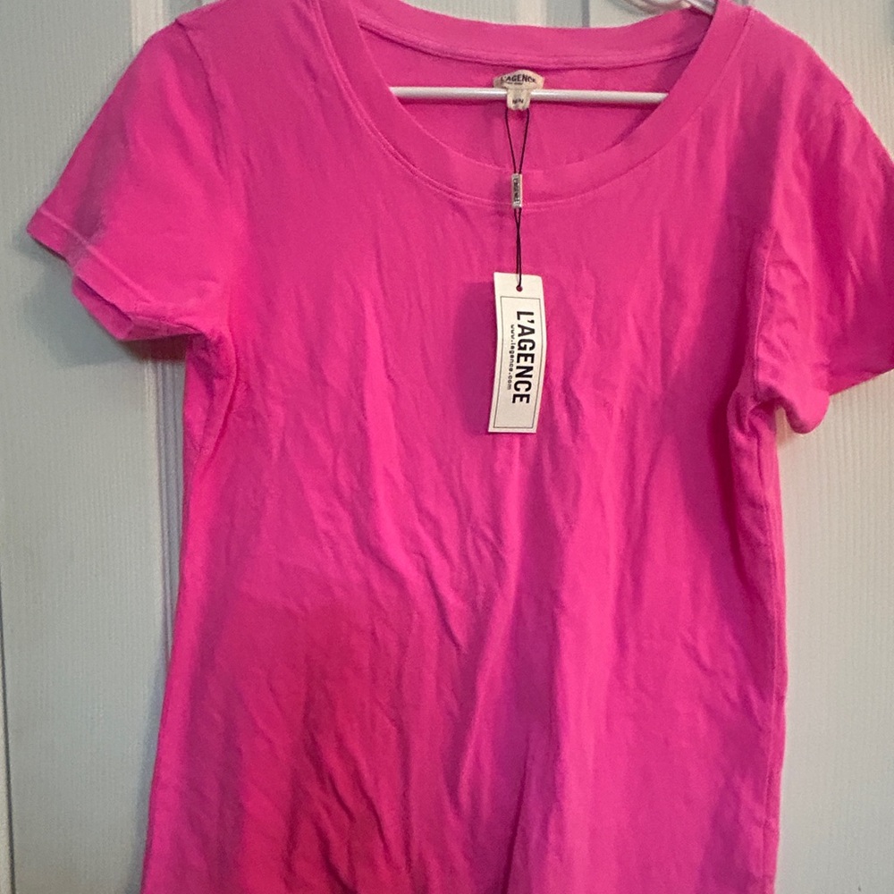 L'agence Pink Women's Top nwt medium